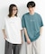 『ユニセックス』シシュウポンチショートスリーブTシャツ
