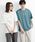 『ユニセックス』シシュウポンチショートスリーブTシャツ