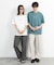 『ユニセックス』シシュウポンチショートスリーブTシャツ