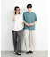 『ユニセックス』シシュウポンチショートスリーブTシャツ