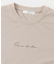 『ユニセックス』シシュウポンチショートスリーブTシャツ