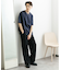 『ユニセックス』シシュウポンチショートスリーブTシャツ