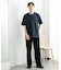『ユニセックス』シシュウポンチショートスリーブTシャツ