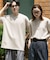 『一部WEB限定カラー』『ユニセックス』ダンボールポンチショートスリーブTシャツ