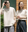 『一部WEB限定カラー』『ユニセックス』ダンボールポンチショートスリーブTシャツ