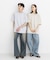 『一部WEB限定カラー』『ユニセックス』ダンボールポンチショートスリーブTシャツ