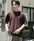 『一部WEB限定カラー』『ユニセックス』シシュウダンボールポンチショートスリーブTシャツ