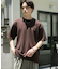 『一部WEB限定カラー』『ユニセックス』シシュウダンボールポンチショートスリーブTシャツ