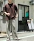 『一部WEB限定カラー』『ユニセックス』シシュウダンボールポンチショートスリーブTシャツ