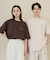 『一部WEB限定カラー』『ユニセックス』シシュウダンボールポンチショートスリーブTシャツ