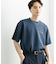 『一部WEB限定カラー』『ユニセックス』シシュウダンボールポンチショートスリーブTシャツ