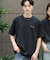 『一部WEB限定カラー』『ユニセックス』シシュウダンボールポンチショートスリーブTシャツ