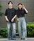『一部WEB限定カラー』『ユニセックス』シシュウダンボールポンチショートスリーブTシャツ