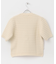 le　TEXTURED KNIT SHORT-SLEEVE