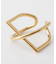 decor『デコール』　Line curve ring
