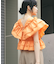 マルチWAYクロスフリルブラウス