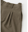 『UR TECH DRYLUXE』F by ROSSO　タックハーフパンツ