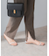 『UR TECH DRYLUXE』F by ROSSO　センタープレスストレートパンツ