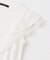 シアードッキングフリルスリーブTシャツ