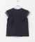 シアードッキングフリルスリーブTシャツ