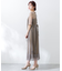 kaene　シャンブレーキャミドッキングドレス(lo)