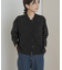 mizuiro ind　lacestandcollar wideshirts