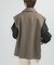 『一部別注カラー』YENN　DOUBLE FACE VEST JACKET