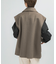 『一部別注カラー』YENN　DOUBLE FACE VEST JACKET