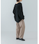 ウォッシャブルウールテーパードパンツ