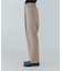 ウォッシャブルウールテーパードパンツ