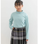メローフリルリブタートルネックTシャツ(KIDS)
