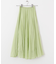 エアリーコットンボイルフレアスカート
