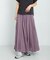 エアリーコットンボイルフレアスカート