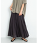 エアリーコットンボイルフレアスカート