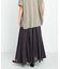 エアリーコットンボイルフレアスカート