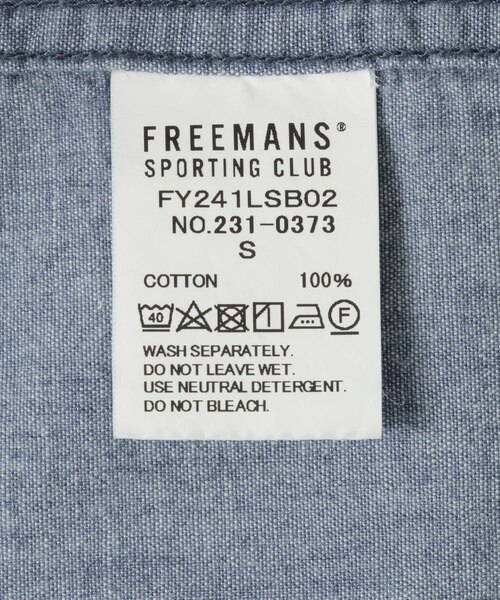 FREEMANS SPORTING CLUB HOOK CREEK JEAN SHIRTS｜アーバンリサーチの