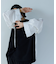 CHIGNON　シャーリングデザインブラウス