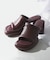 ALM.　CIELO LEATHER SANDALS