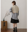 ニットベストレイヤードシャツ