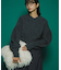 Vネックフォルムニット