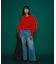 Vネックフォルムニット