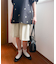 『セットアップ対応』 ワンタックハーフパンツ