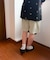 『セットアップ対応』 ワンタックハーフパンツ