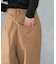 タックカーブパンツ