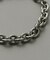 ステンレスオーバルチェーンブレスレット