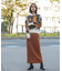 ラメアイラインスカート