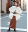 ラメアイラインスカート