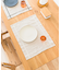 DOORS LIVING PRODUCTS　コットンリネンランチマット ライン