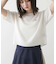 クルーネッククロップドセーター