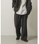 センタープレスストレートパンツ